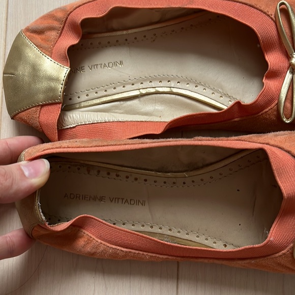 Adrienne Vittadini orange moccasins - Picture 5 of 8